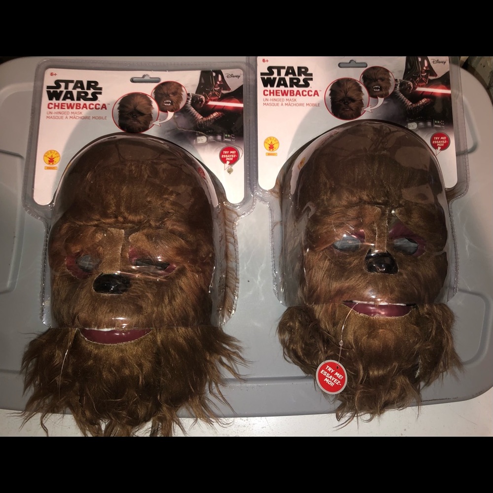 Star Wars Chewbacca Masks
